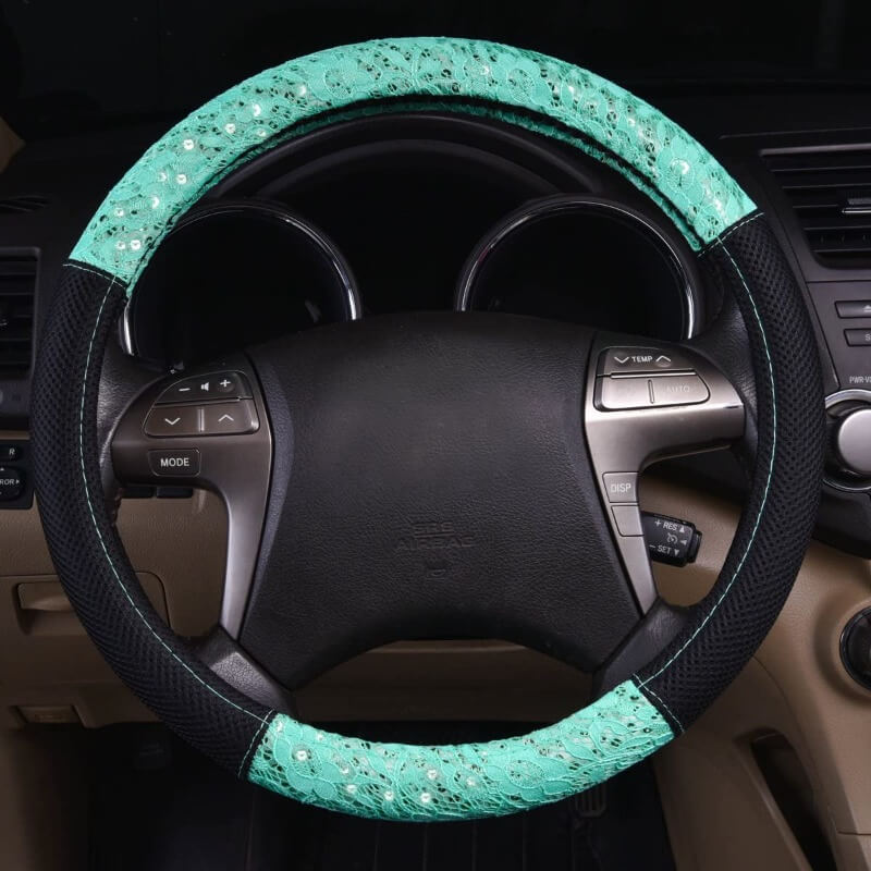 Delray Lace and Spacer Mesh Steering wheel covers universal for vehicles, Suv