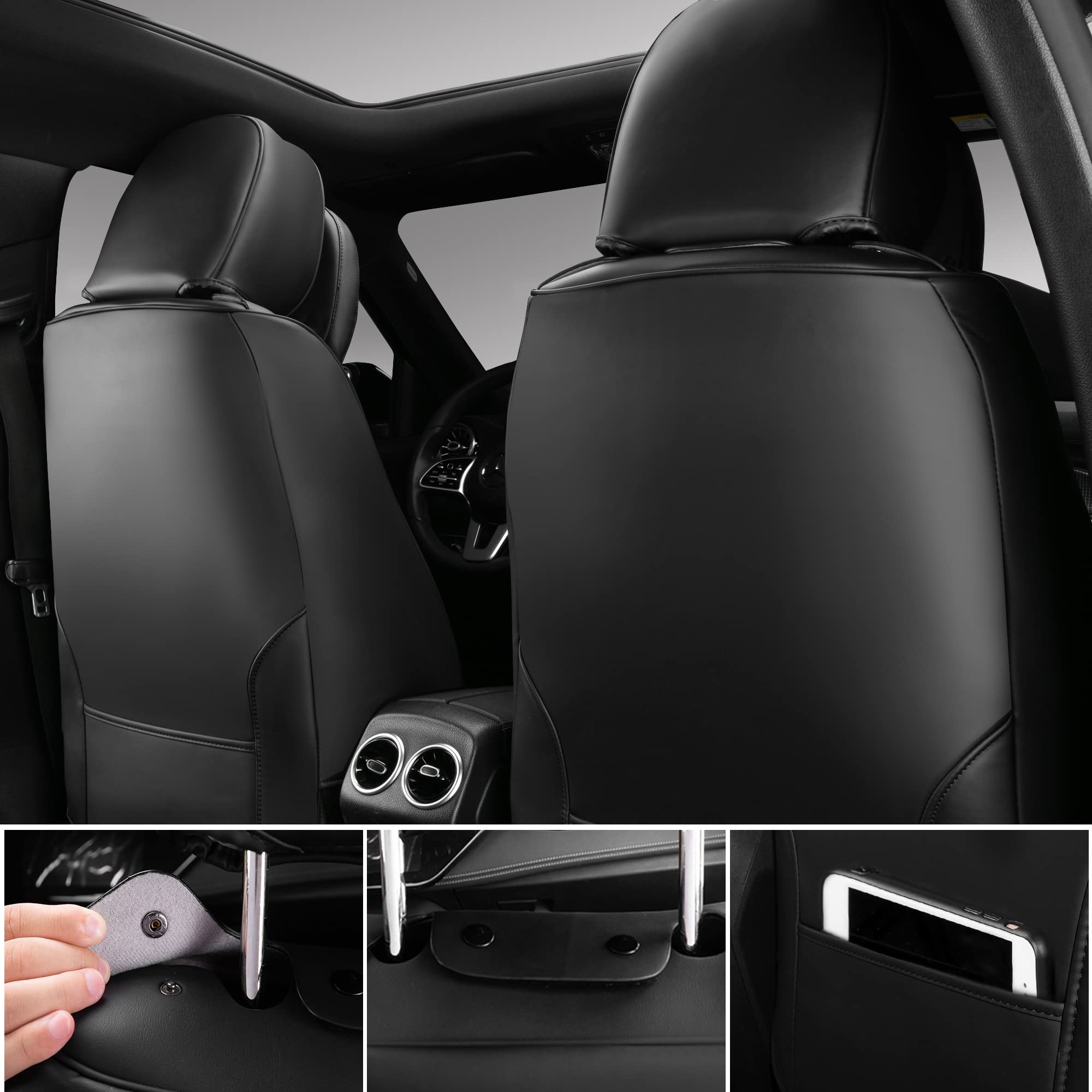 Waterproof Car Seat Cushion Pad Leather for Driving Driver Truck, Car Seat  Cover