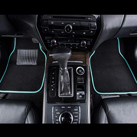 Universal Waterproof Car Floor Mats with Heel Pad,Universal fit for Suvs,Trucks,sedans,Set of 4